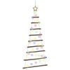 vidaXL Hangende Kerstboom 120 cm 50 LED's Meerkleurig