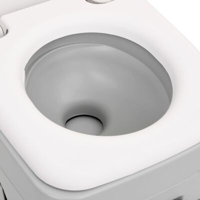 vidaXL Campingtoilet en watertankset draagbaar