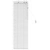 vidaXL Venetiaanse jaloezie Wit 45 x 130 cm 35 mm