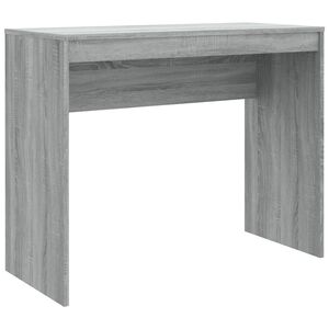 vidaXL Bureau 90x40x72 cm bewerkt hout grijs sonoma eikenkleurig