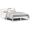 vidaXL Bedframe zonder matras massief grenenhout wit 140x200 cm