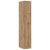 vidaXL Apothekerskast 30x41x174,5 cm bewerkt hout artisanaal eiken