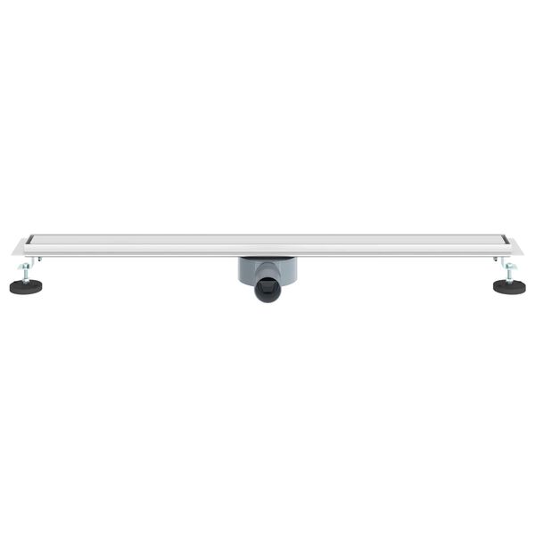 vidaXL Doucheafvoer 2-in-1 met 360&deg; Sifon Zilver 90 cm