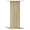 vidaXL Speakerstandaards 2 st 30x30x60 cm bewerkt hout sonoma eiken