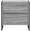 vidaXL Nachtkastje Grijs Sonoma 50 x 39,5 x 50 cm Bewerkt hout