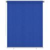 vidaXL Rolgordijn voor buiten 185(B)x230(H) cm HDPE blauw