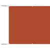 vidaXL Luifel verticaal 100x1200 cm oxford stof terracottakleurig