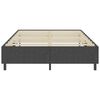 vidaXL Boxspringframe stof grijs 180x200 cm