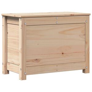 vidaXL Opbergbox 60x32x45,5 cm massief grenenhout