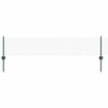vidaXL gelast draadhek met palen 10 x 0,4 m PVC-Coated Staal Groen