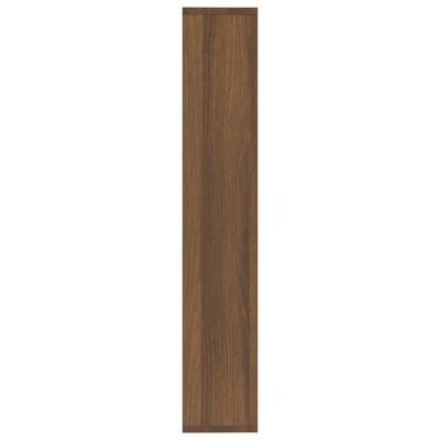 vidaXL Wandschap 36x16x90 cm bewerkt hout bruineikenkleurig