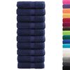 vidaXL Premium washandjes SOLUND 10 stuks marineblauw 30x30 cm 600 g/m²