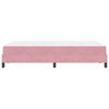 vidaXL Boxspringbed met matras Roze 120 x 190 cm Stof