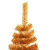 vidaXL Kerstboom met 150 LED met standaard Goud 150 cm PET