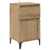 vidaXL Nachtkastje Artisan Eiken 40 x 35 x 70 cm Bewerkt hout