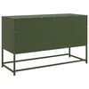vidaXL Hoge kast 36x39x107 cm staal wit