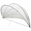 vidaXL Pooldome Grijs en Oranje 592 x 590 x 275 cm