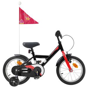 vidaXL Kinderfiets 12 Inch voor 2-4 jaar oud Zwart