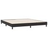 vidaXL Boxspringbed zonder matras 180x220 cm fluweel zwart