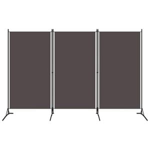 vidaXL Kamerscherm met 3 panelen 260x180 cm antraciet