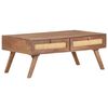 vidaXL Salontafel 100x60x40 cm massief mangohout