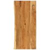 vidaXL Wastafelblad 140x52x3,8 cm massief acaciahout
