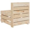 vidaXL Tuinbank pallet hout