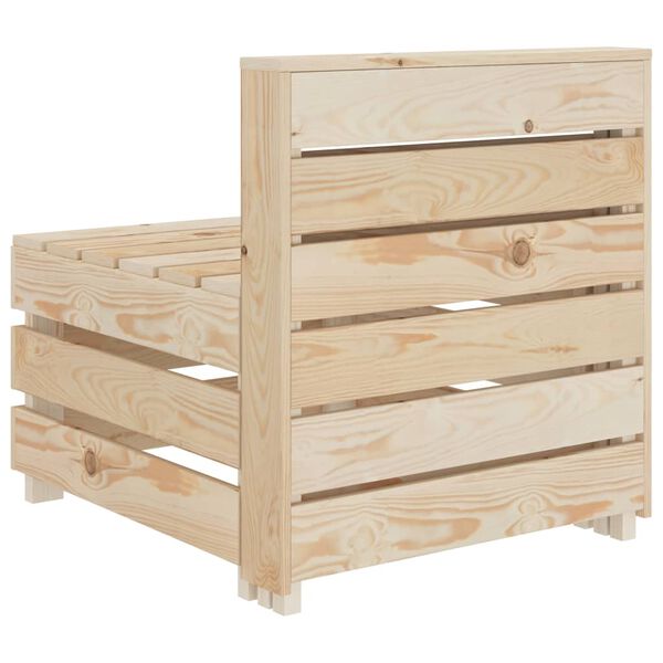vidaXL Tuinbank pallet hout