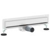 vidaXL Wandgemonteerde Douche Afvoer Zilver 50 cm Roestvrij staal 304