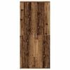 vidaXL Schoenenkast met plank Oudhout 80 x 39 x 178 cm Bewerkt hout