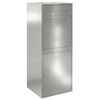 vidaXL Pakket inwerp box zilver 47,5 x 38 x 59 cm Gegalvaniseerd staal