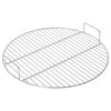 vidaXL Barbecuerooster met handgrepen rond &Oslash;44,5 cm 304 roestvrijstaal