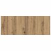 vidaXL Tv-meubelset Wandgemonteerd 3 pcs Artisan Eiken Bewerkt hout