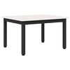 vidaXL Salontafel Wit 60 x 50 x 36 cm Massief grenenhout