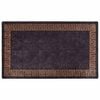 vidaXL Vloerkleed wasbaar 190x300 cm zwart en goudkleurig