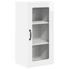 vidaXL Wandglas cabinet LUCCA Hoogglans Wit 40 x 31 x 80 cm
