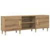 vidaXL TV-kast 150 x 30 x 50 cm artisanaal eikenkleurig Bewerkt hout