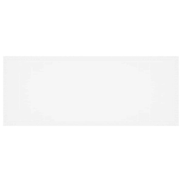 vidaXL Tuin Eetset 9 pcs Wit Polypropyleen