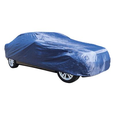 Carpoint autohoes S 406 x 160 x 119 cm polyester blauw