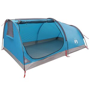 vidaXL Hiking Tent Waterdicht 2-persoons Blauw