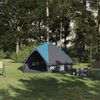 vidaXL Teepee Tent met dak Blauw en Grijs 490 x 410 x 210 cm