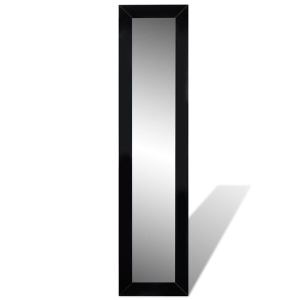 vidaXL Spiegels Zwart Glas