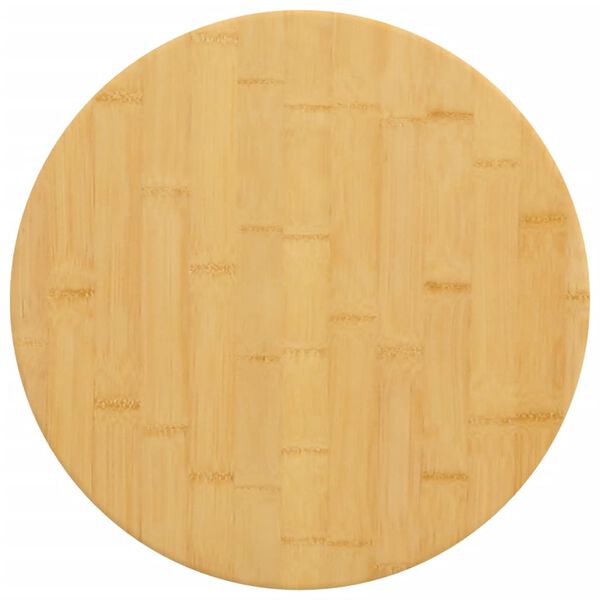 vidaXL Tafelblad &Oslash; 50x4 cm bamboe