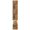 vidaXL Tv-meubelset Wandgemonteerd 8 pcs Oud Hout Bewerkt hout