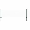 vidaXL zeshoekig gaasgek met palen 50 x 0,5 m PVC-Coated Staal Groen