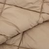 vidaXL Winter Dekbed Taupe 200 x 135 cm Microfiber