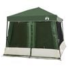 vidaXL Camping Tent Set 2 st 5-persoons Groen Taffeta en Stof