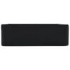 vidaXL Wastafel 40x30x13 cm keramiek zwart