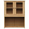 vidaXL Hoge kast VIGO 78x40x175 cm massief grenenhout