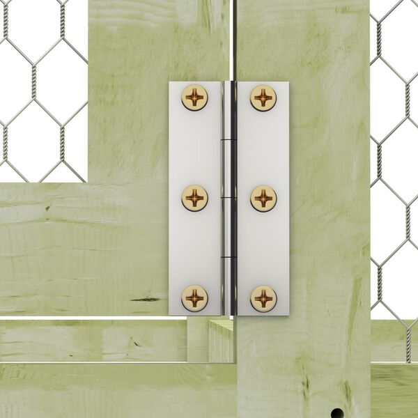 vidaXL Kippenhok 1,5x6x1,5 m ge&iuml;mpregneerd grenenhout